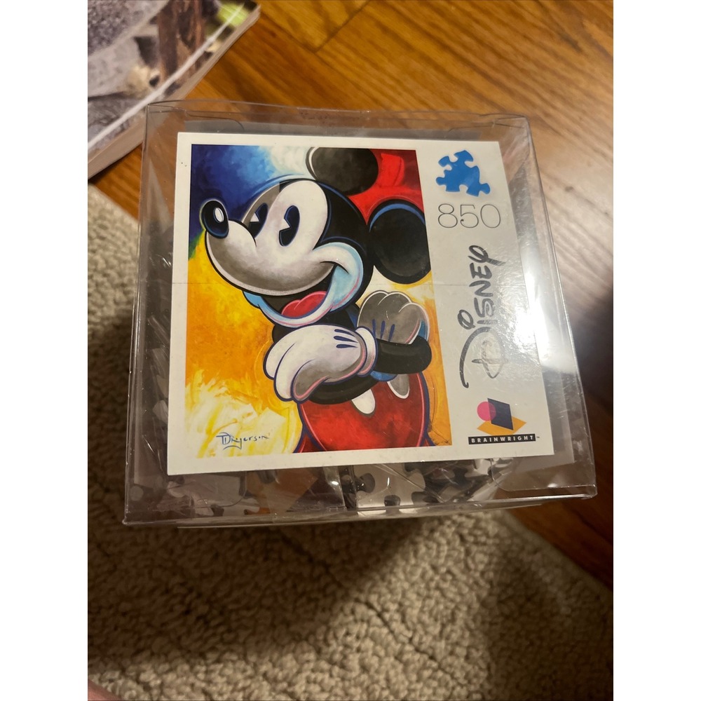 Disney Mickey Mouse 850 Piece Jigsaw Puzzle Brainwright Tim Rogerson Art 8223